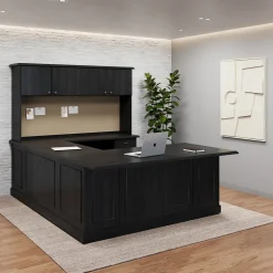 Liberty U-Shaped Desk with Right Bridge - 72