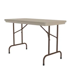 Lightweight Plastic Folding Table - 48