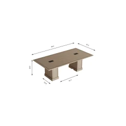 Lincoln 8' Conference Table - 95