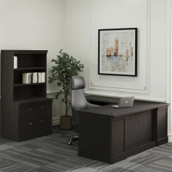 Lincoln L-Shaped Executive Desk with Left Return - 66