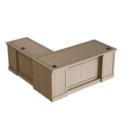 Lincoln L-Shaped Executive Desk with Right Return - 72