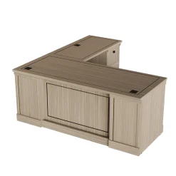 Lincoln L-Shaped Executive Desk with Right Return - 72