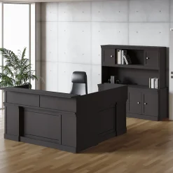 Lincoln L-Shaped Reception Desk with Left Return - 72"W x 81"D