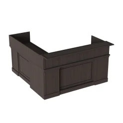 Lincoln L-Shaped Reception Desk with Left Return - 72