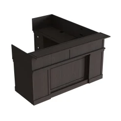 Lincoln L-Shaped Reception Desk with Right Return - 72