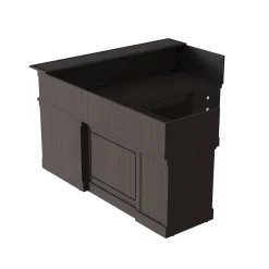 Lincoln L-Shaped Reception Desk with Right Return - 72