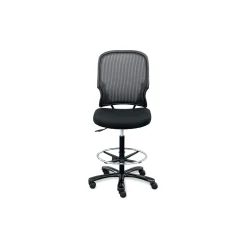 Linear Big & Tall Armless Memory Foam Stool