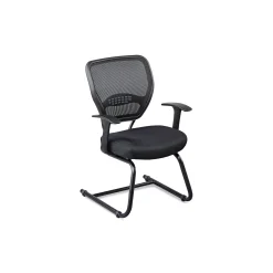 Linear Vertical Mesh Back Guest Chair