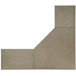 Linville Falls Corner Desk with Dual Storage - 85