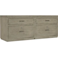Linville Falls Credenza with Lateral Files - 72"W x 24"D