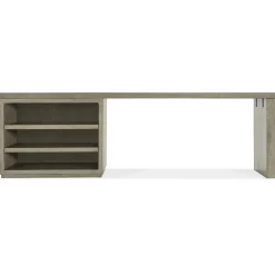 Linville Falls Desk with Shelving - 96"W x 24"D