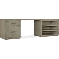 Linville Falls Desk with Combo Storage - 96