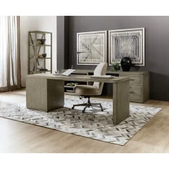 Linville Falls Desk with Combo Storage - 96