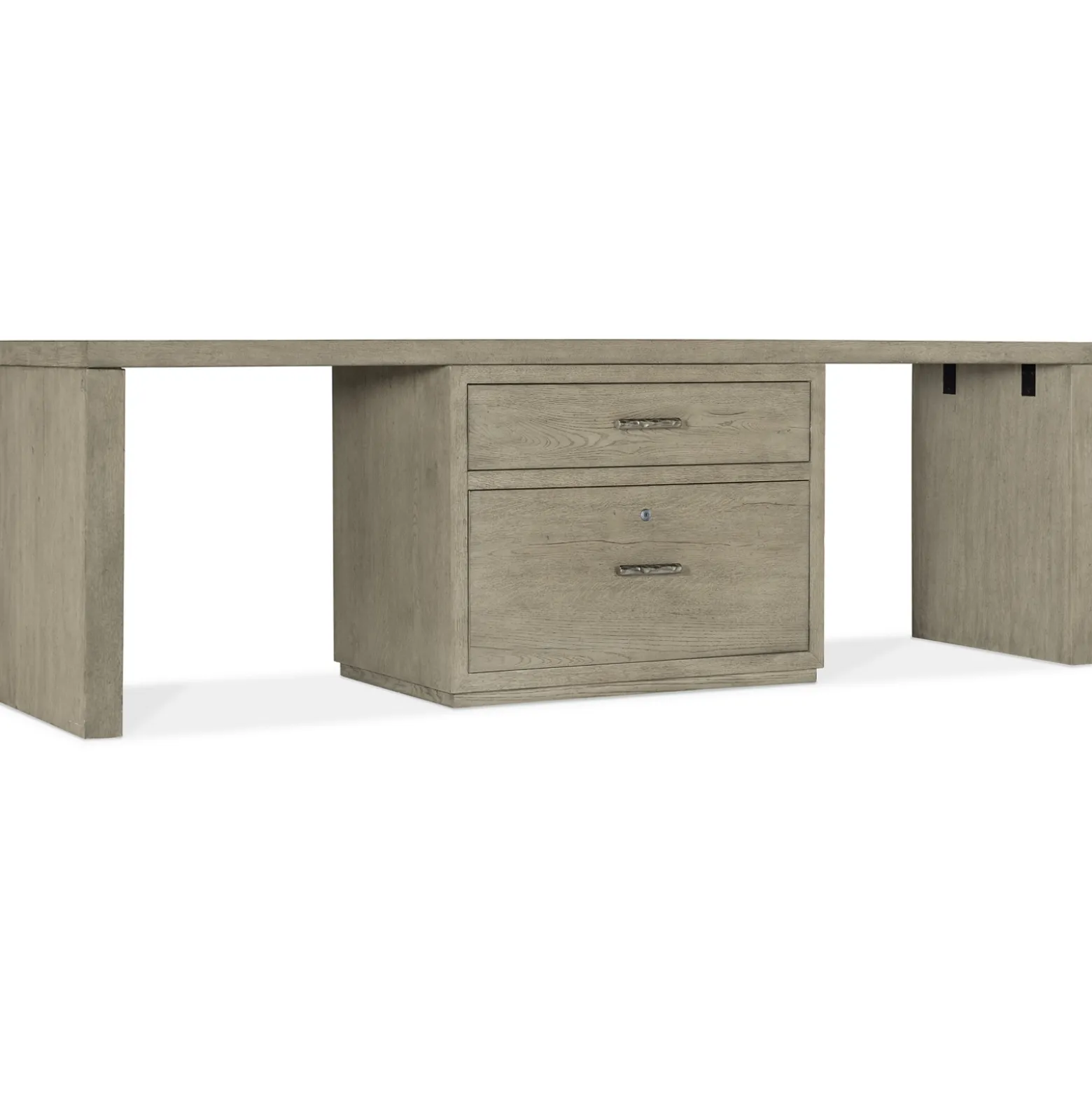Linville Falls Split Desk with File - 96"W x 24"D