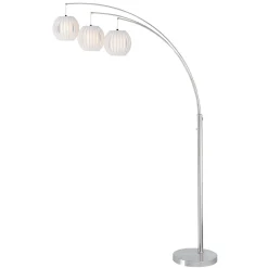 3-Lite Arch Lamp, Vinyl Shades - 93