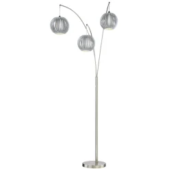 3-Lite Arch Lamp, Vinyl Shades - 93