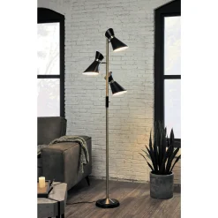 3-Lite Tree Floor Lamp - 70"H
