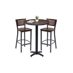 Loft Bar Height Table and Two Chair Set