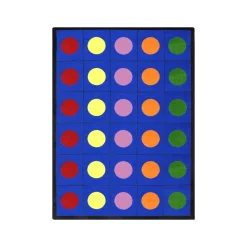Lots of Dots 5'4" x 7'8" Area Rug
