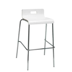 Low-Back Bar-Height Stool