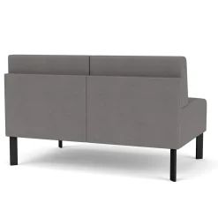 Luxe Armless Designer Loveseat