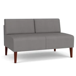 Luxe Armless Designer Loveseat