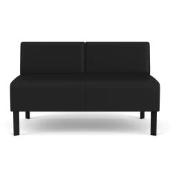 Luxe Armless Designer Loveseat