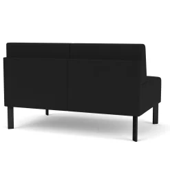 Luxe Armless Designer Loveseat