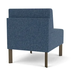 Luxe Armless Standard Fabric Guest Chair
