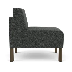 Luxe Armless Standard Fabric Guest Chair