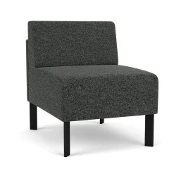 Luxe Armless Standard Fabric Guest Chair