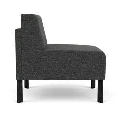 Luxe Armless Standard Fabric Guest Chair