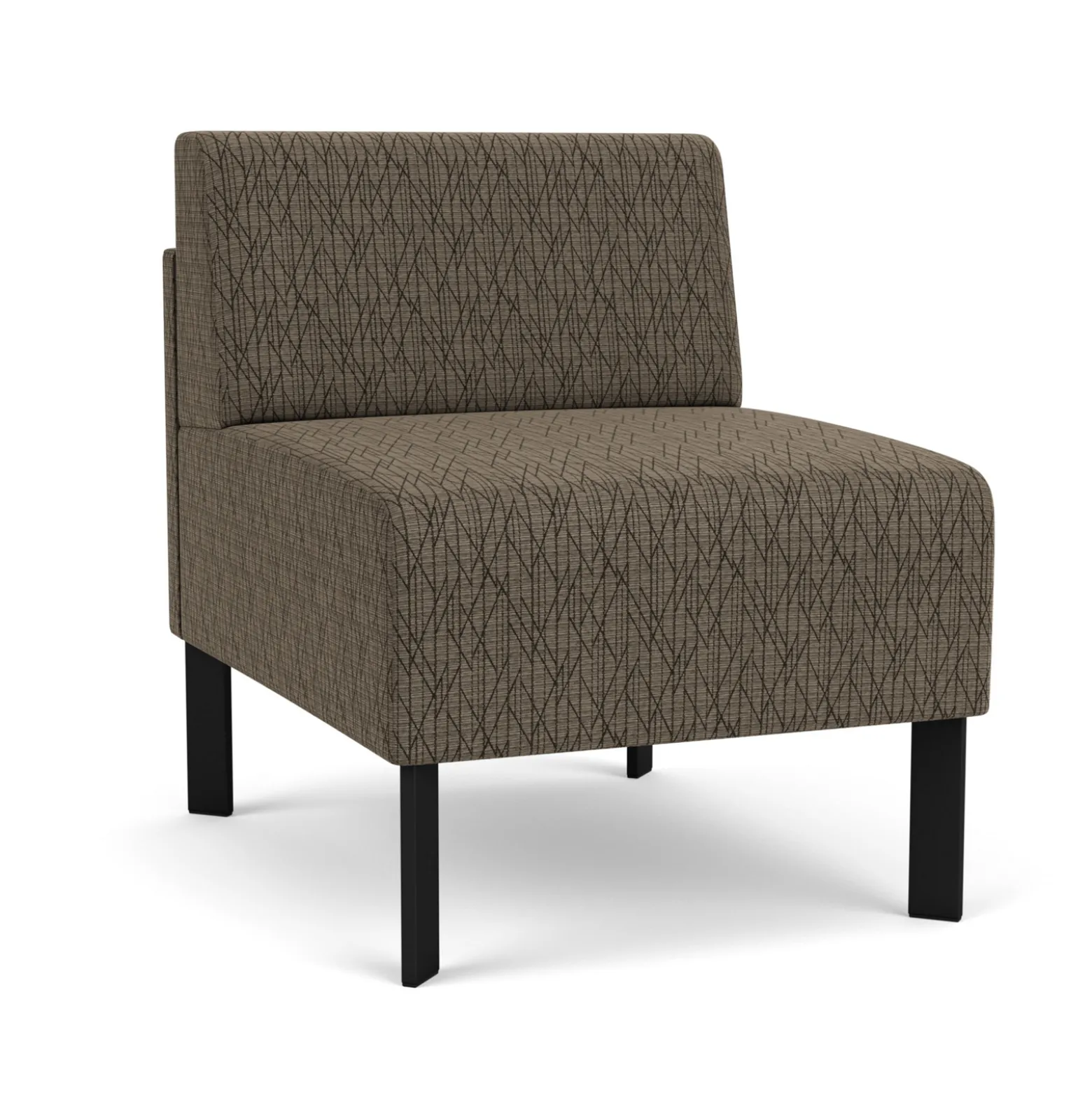 Luxe Designer Armless Guest Chair