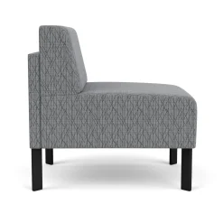 Luxe Designer Armless Guest Chair