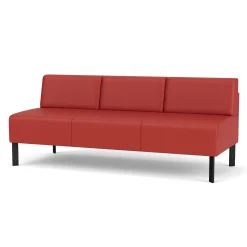 Luxe Designer Armless Sofa