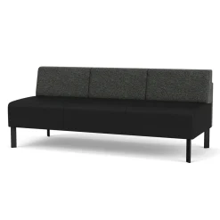 Luxe Designer Armless Sofa