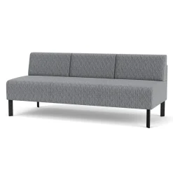 Luxe Designer Armless Sofa