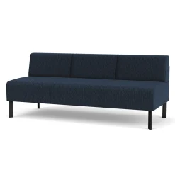 Luxe Designer Armless Sofa