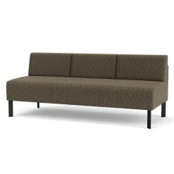 Luxe Designer Armless Sofa