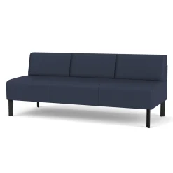 Luxe Designer Armless Sofa