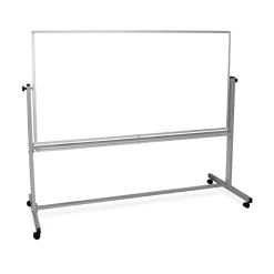 Luxor Boards Magnetic Dry-Erase Mobile Whiteboard 72