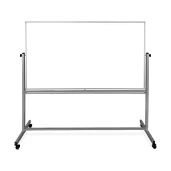 Luxor Boards Magnetic Dry-Erase Mobile Whiteboard 72