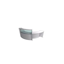 Magellan Double Reception Station with Plexiglass Panel - 124