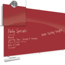Magnetic Glass Board 3'H x 4'W