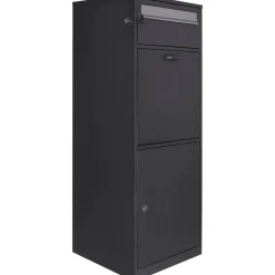 Mail and Parcel Box with Drop Door