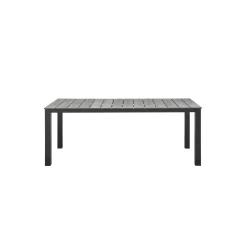 Maine Outdoor Patio Dining Table and Chair Set - 9 PC