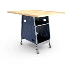 MAKER™ Invent Butcher Block Table - 39"H