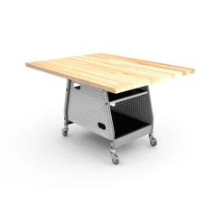 MAKER™ Invent Butcher Block Table - 29"H