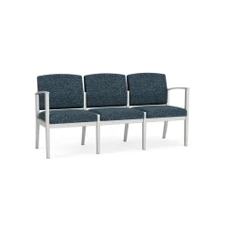 Mason Street Steel 3 Seat Sofa in Standard Upholstery