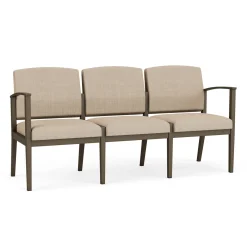 Mason Street Steel 3 Seat Sofa in Premium Upholstery